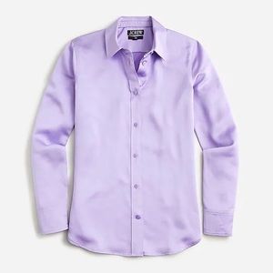 J.Crew Slim-fit drapey shirt